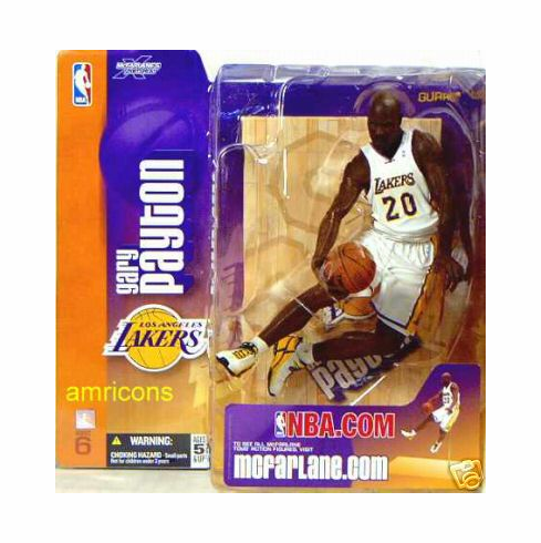 Mcfarlane Sportspicks Gary Payton Los Angeles Lakers Series 6 Figure