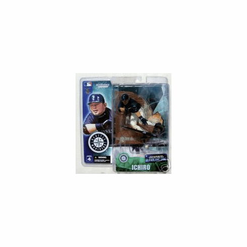 Mcfarlane Sportspicks Ichiro Suzuki Seattle Mariners Series 4 Figure
