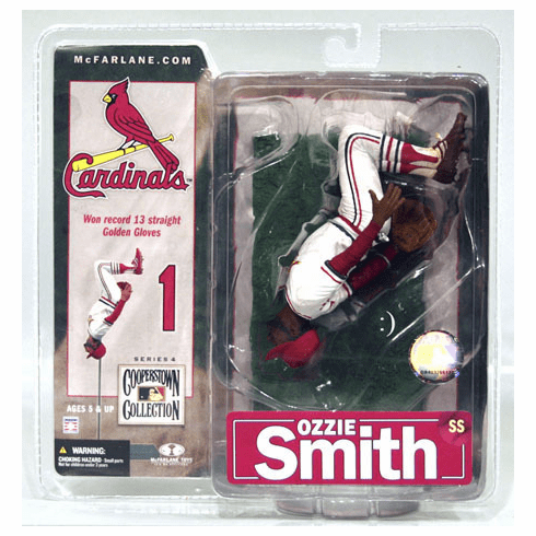 Mcfarlane Sportspicks Ozzie Smith St. Louis Cardinals Cooperstown Collection Series 4 Figure