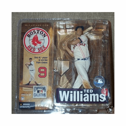 Mcfarlane Sportspicks Ted Williams Boston Red Sox Cooperstown Collections Series 4 Figure