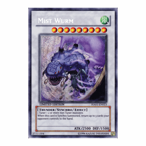 Mist Wurm Single Secret Rare Card