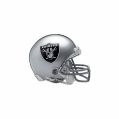 Oakland Raiders Riddell Mini Football Helmet