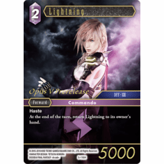 OPUS V Pre Release Lightning Promo