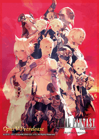 OPUS V Pre Release Promo Pack of Sleeves featuring the Scions of the Seventh Dawn from FINAL FANTASY XIV!
