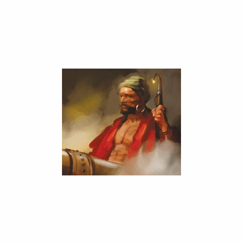 Pirates of the Barbary Coast Cannoneer Barbary Corsair Treasure