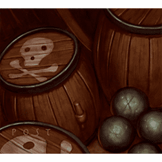 Pirates of the Crimson Coast Dry Powder Treasure