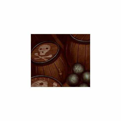 Pirates of the Crimson Coast Dry Powder Treasure