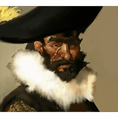 Pirates of the Crimson Coast El Duque Rafael de Moreno y Rivera Spanish Crew