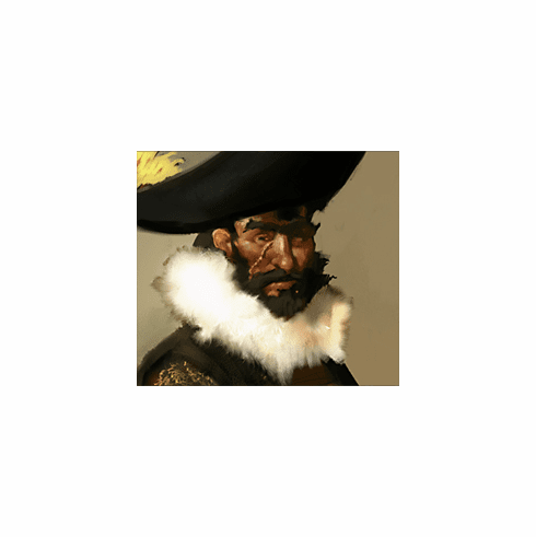 Pirates of the Crimson Coast El Duque Rafael de Moreno y Rivera Spanish Crew