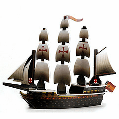 Pirates of the Crimson Coast El Neptuno Spanish Ship