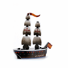 Pirates of the Crimson Coast El San Francisco Spanish Ship