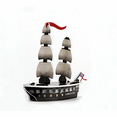 Pirates of the Crimson Coast HMS Gibraltar English Ship