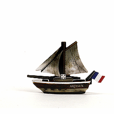 Pirates of the Crimson Coast L'Artesien French Ship