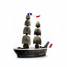 Pirates of the Crimson Coast  L'Intrepide French Ship