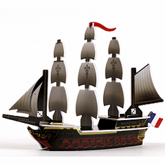Pirates of the Crimson Coast La Magnifique French Ship