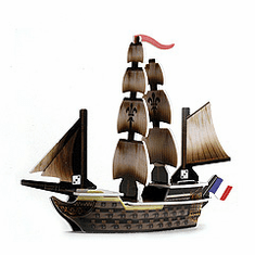 Pirates of the Crimson Coast La Possession French Ship