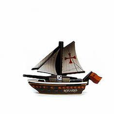 Pirates of the Crimson Coast La Rosario Spanish Ship
