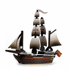 Pirates of the Crimson Coast La Santa Ana Spanish Ship