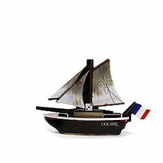 Pirates of the Crimson Coast Le Colibri French Ship