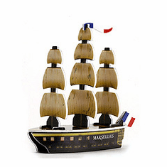 Pirates of the Crimson Coast Le Marseillais French Ship