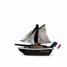 Pirates of the Crimson Coast Le Solitaire French Ship