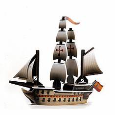 Pirates of the Crimson Coast Matthias Vospero Spanish Ship