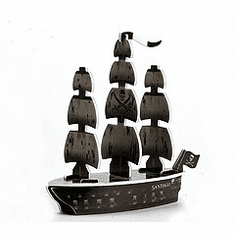 Pirates of the Crimson Coast Santiago Pirates Ship