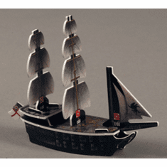 Pirates of the Frozen North "HMS Durham" English Ship