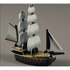 Pirates of the Frozen North "HMS Royal" English Ship