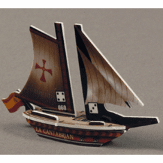 Pirates of the Frozen North "La Cantabrian" Spanish Ship