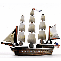 Pirates of the Revolution Bonhomme Richard American Ship