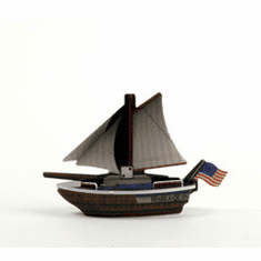 Pirates of the Revolution Harelquin American Ship