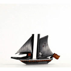 Pirates of the Revolution La Cazadora Spanish Ship