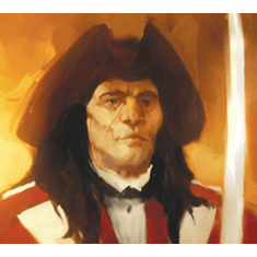 Pirates of the Revolution Lt. Nigel Hardwicke English Crew