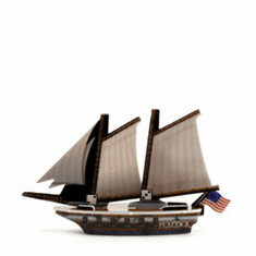 Pirates of the Revolution Peacock American Ship