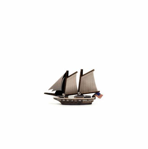 Pirates of the Revolution Peacock American Ship