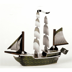 Pirates of the South China Seas Feathered Hat Pirates Ship