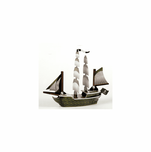 Pirates of the South China Seas Feathered Hat Pirates Ship