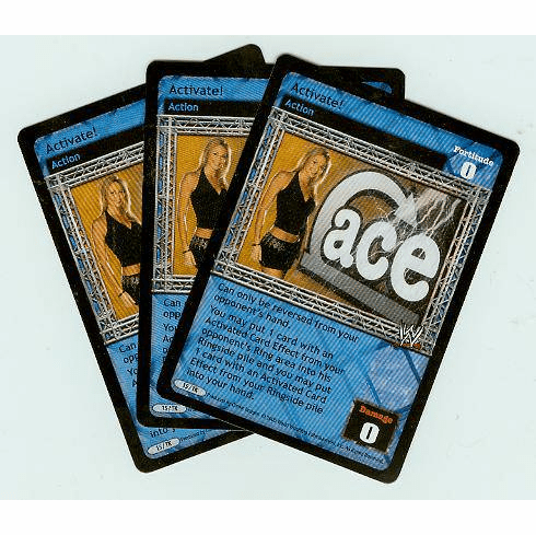 Raw Deal Activate! Prize Card x 3 15/TK