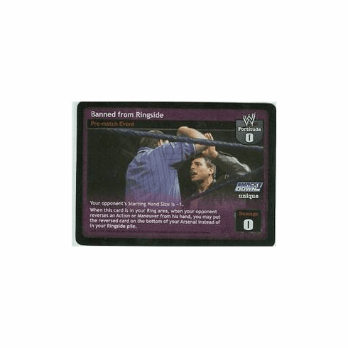 Raw Deal Banned From Ringside FOIL Card