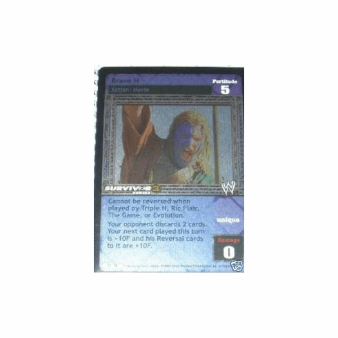 Raw Deal Brave H Movie Card #13/TK