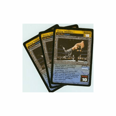 Raw Deal Diving Takedown x3 Combo