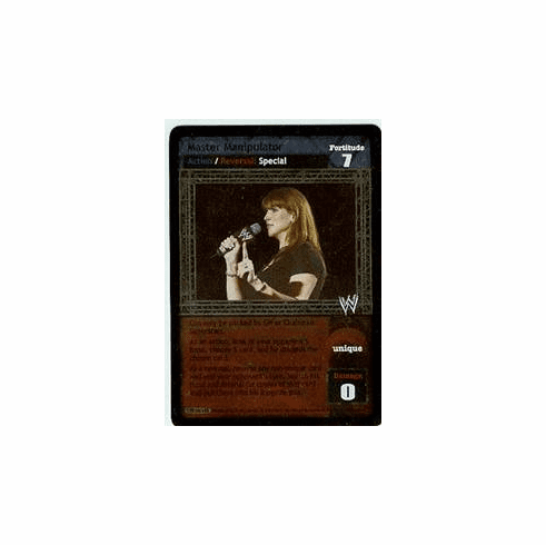 Raw Deal Master Manipulator Foil Card
