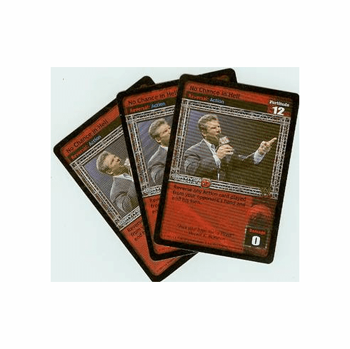 Raw Deal No Chance In Hell Single Card x 3