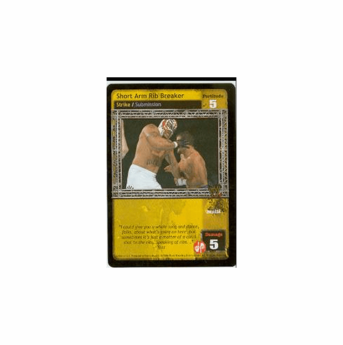 Raw Deal Short Arm Rib Breaker Rare Card