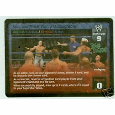 Raw Deal So... You Think You're Untouchable? Foil Card