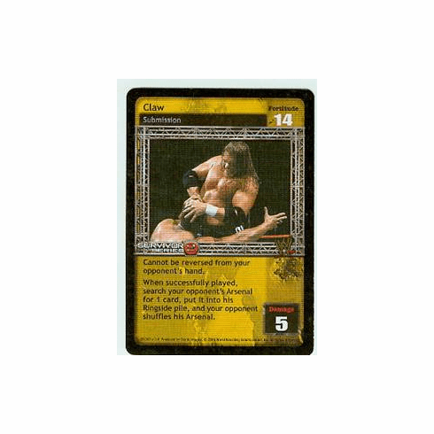 Raw Deal SS2 Claw Rare Card