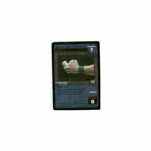 Raw Deal SS2 Open Up a Can of Whoop A%$ FOIL Single Card