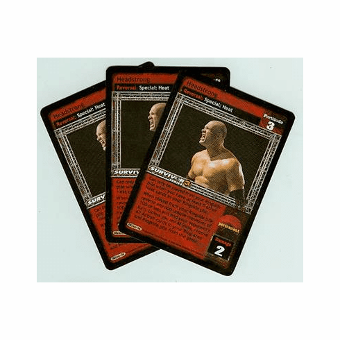 Raw Deal SS3 Headstrong x 3