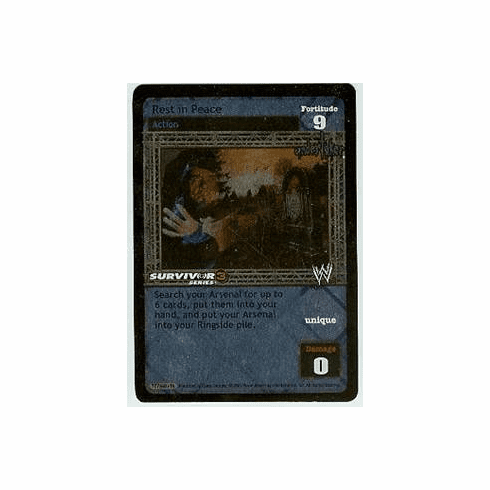 Raw Deal SS3 Rest in Peace Foil Card
